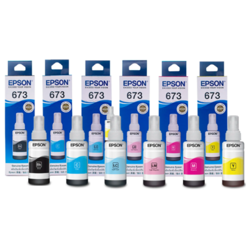 دليل شامل لحبر Epson 673 الأصلي والطابعات المتوافقة معه